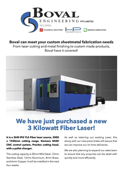 3 Kilowatt-Fiber-Laser